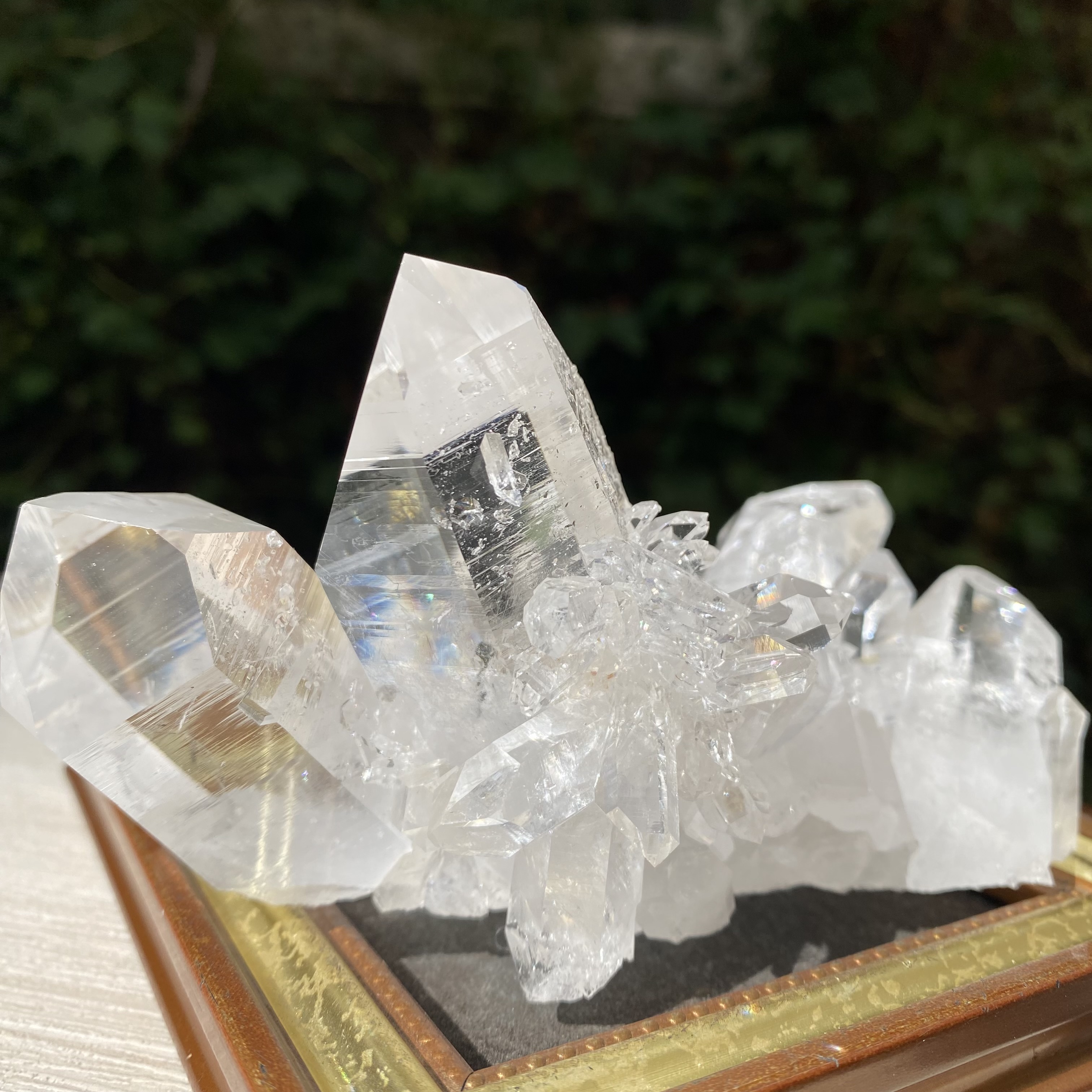 天然石　水晶　クラスター　ストーン